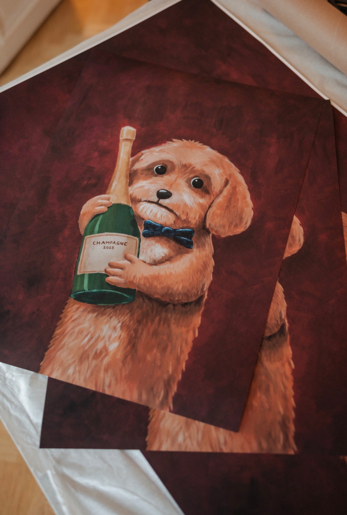 Don’t steal my champagne