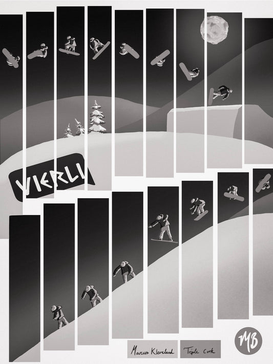 Triple cork monochrome